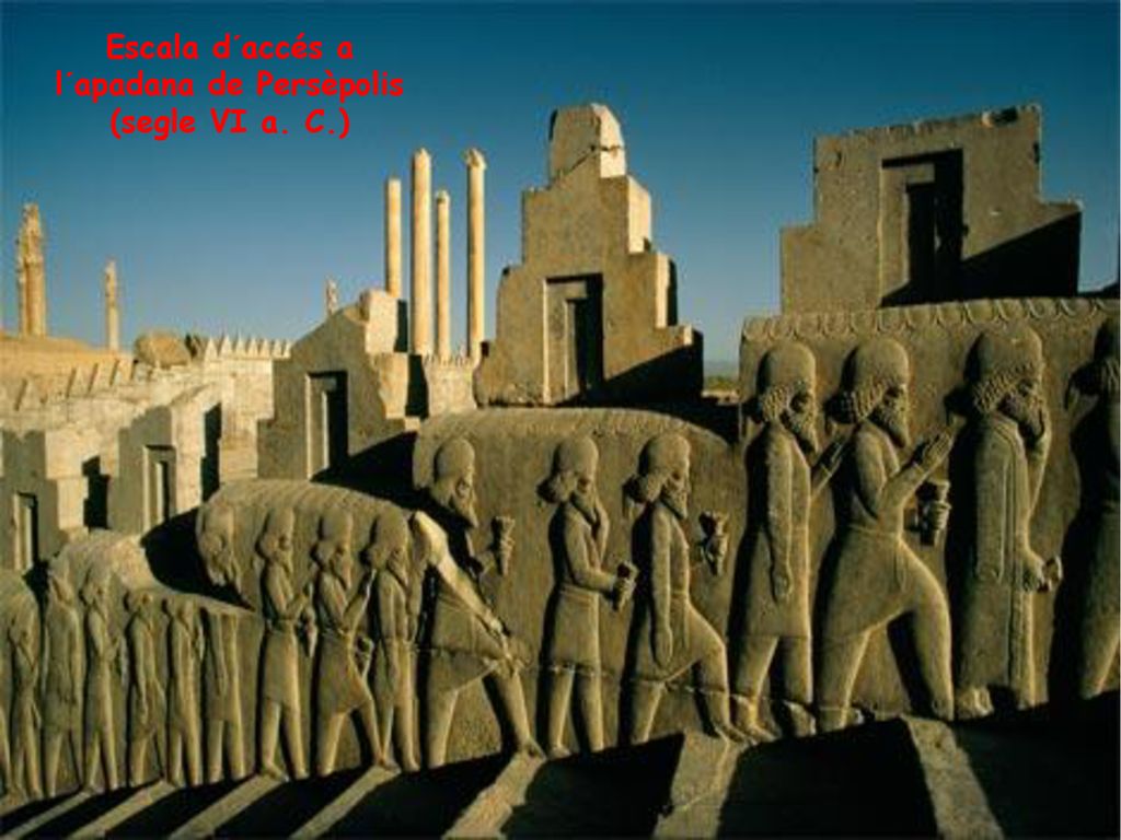 Escala d´accés a l´apadana de Persèpolis (segle VI a. C.)