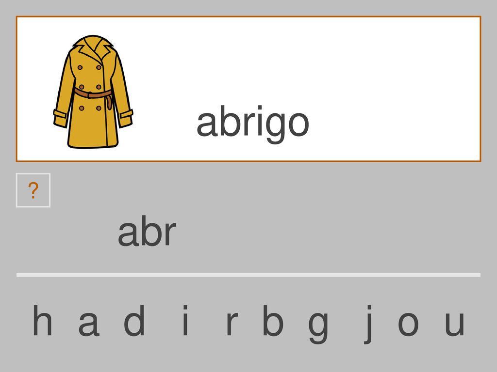 abrigo abr h a d i r b g j o u