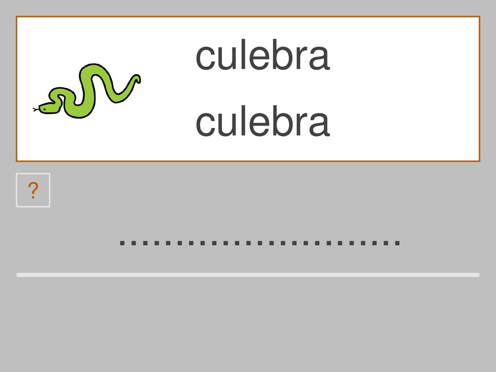 culebra culebra l e c u b d a r