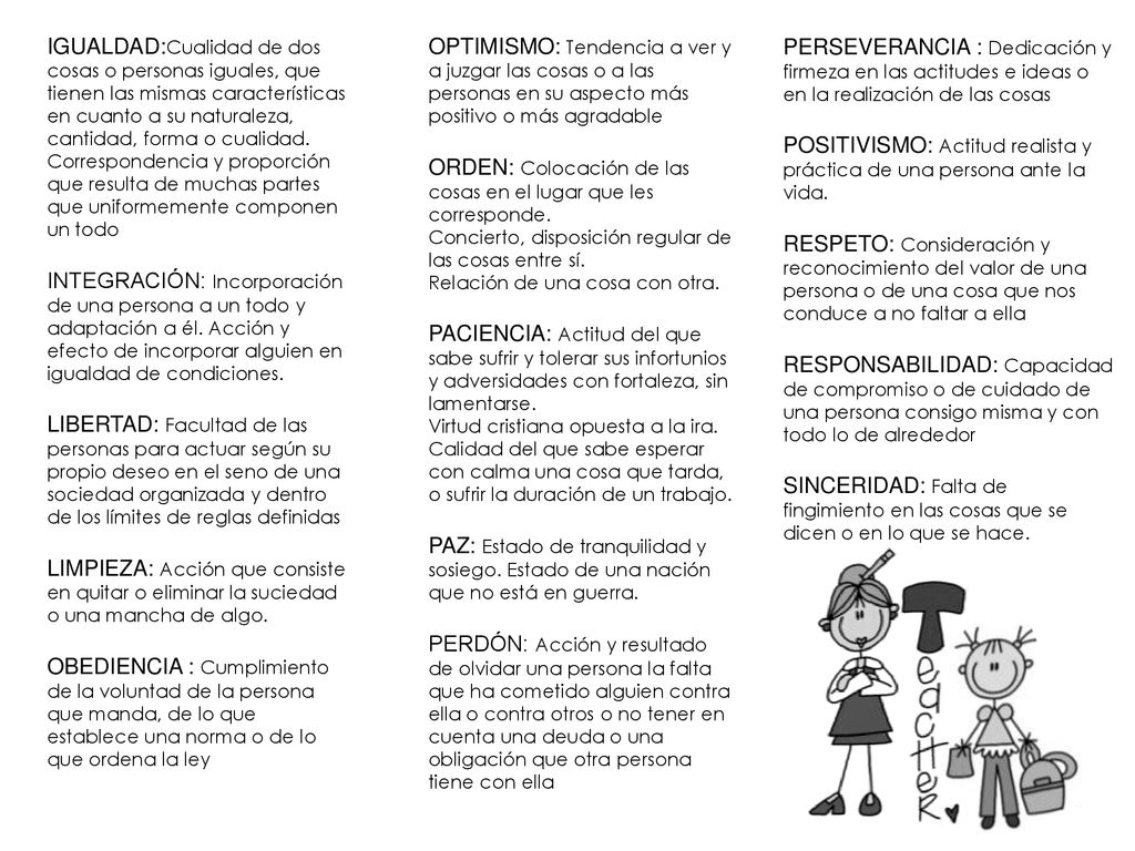 Orden: Colocación de las cosas en el lugar que les corresponde.