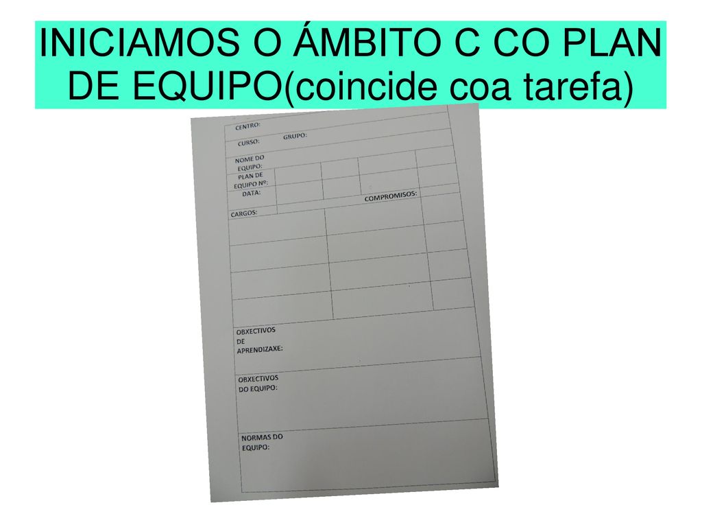INICIAMOS O ÁMBITO C CO PLAN DE EQUIPO(coincide coa tarefa)