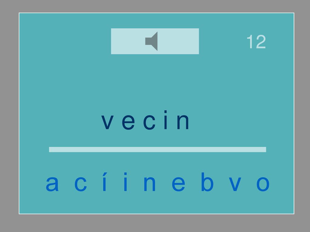 12 v e c i n o a c í i n e b v o