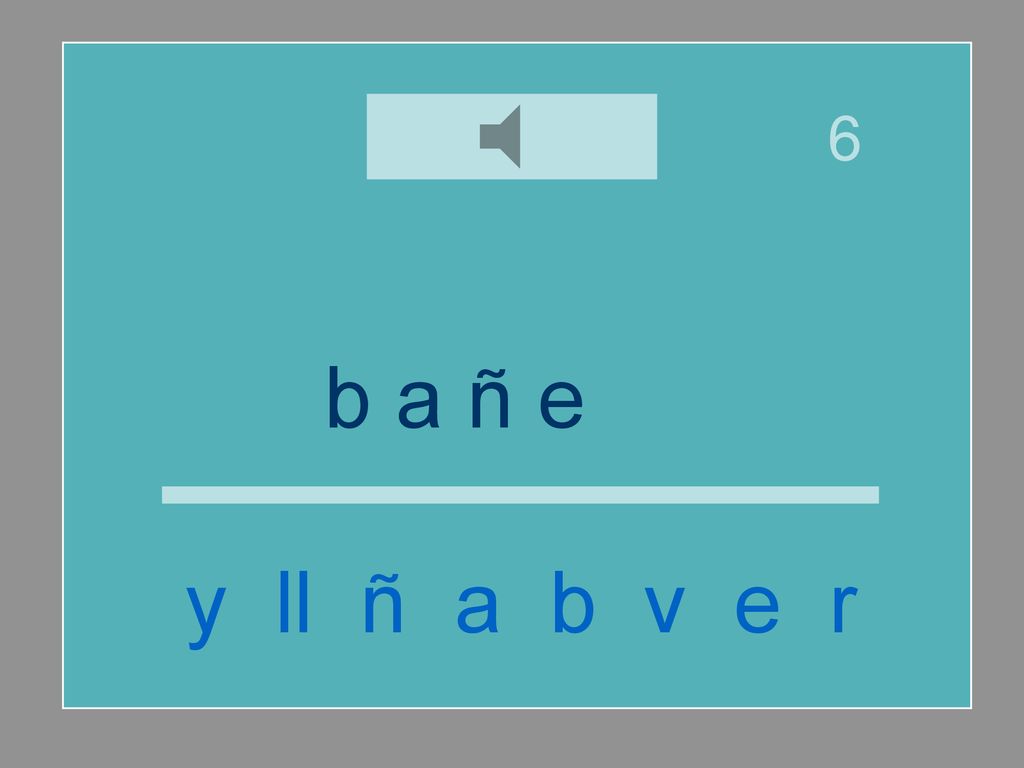6 b a ñ e r a y ll ñ a b v e r