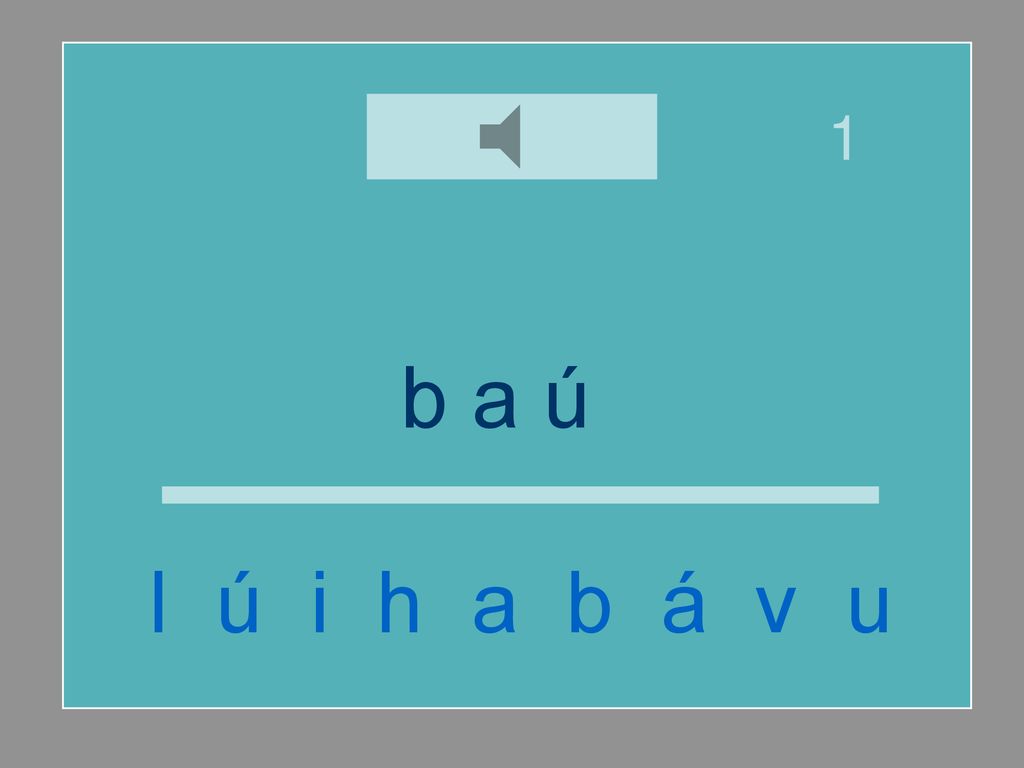 1 b a ú l l ú i h a b á v u