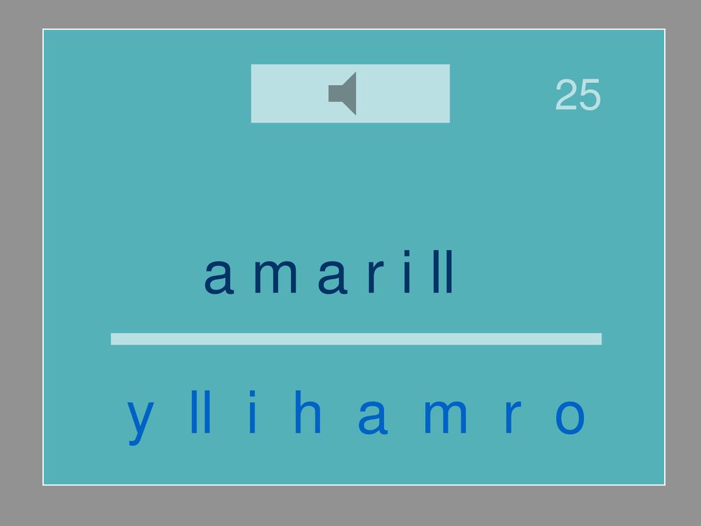 25 a m a r i ll o y ll i h a m r o