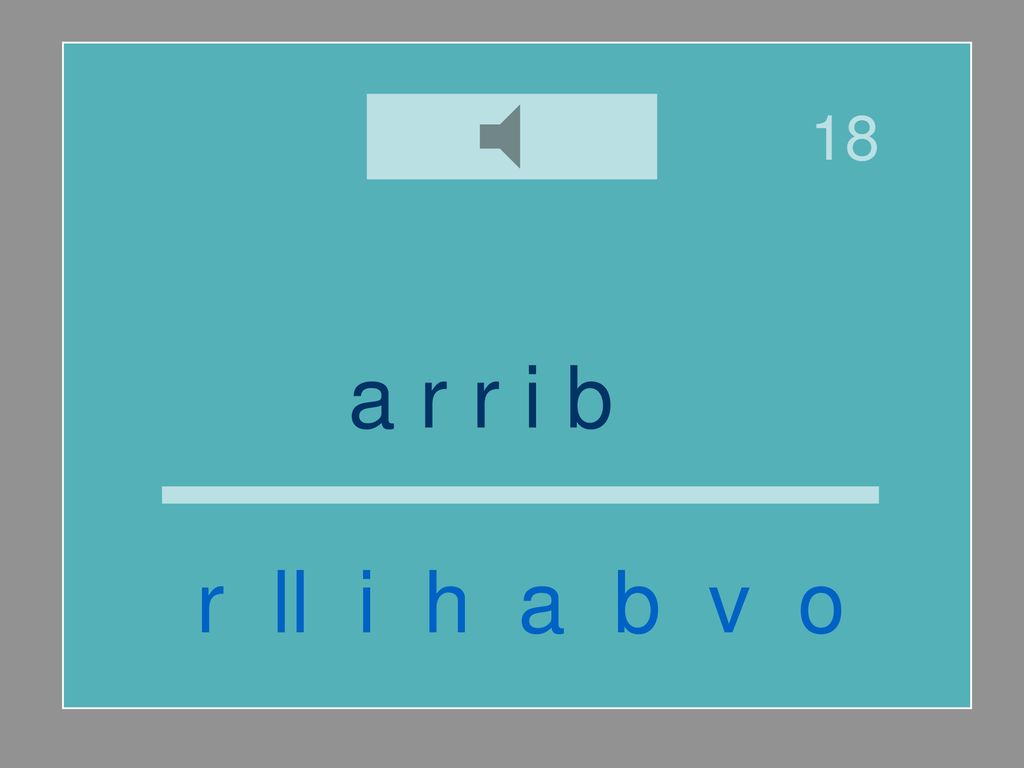 18 a r r i b a r ll i h a b v o