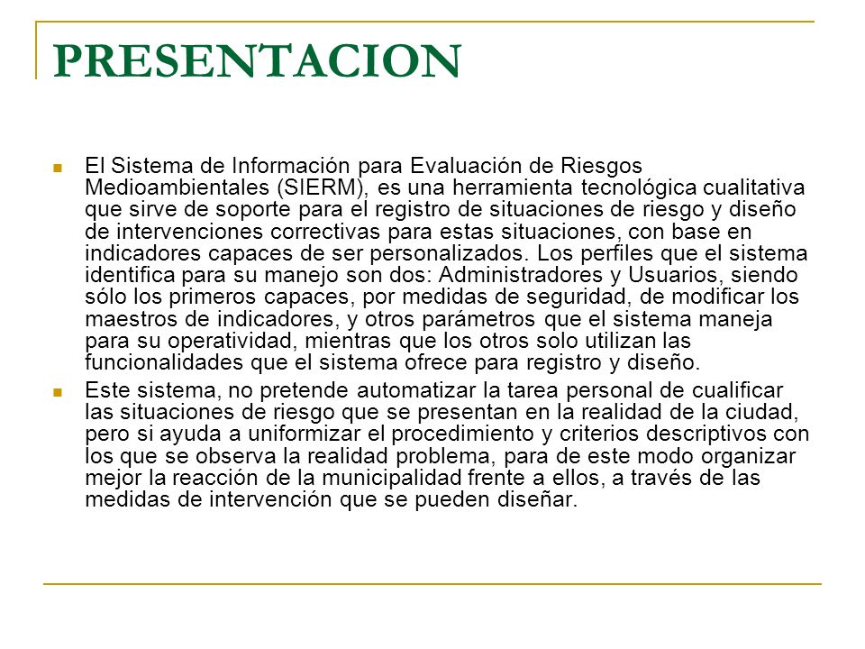 PRESENTACION