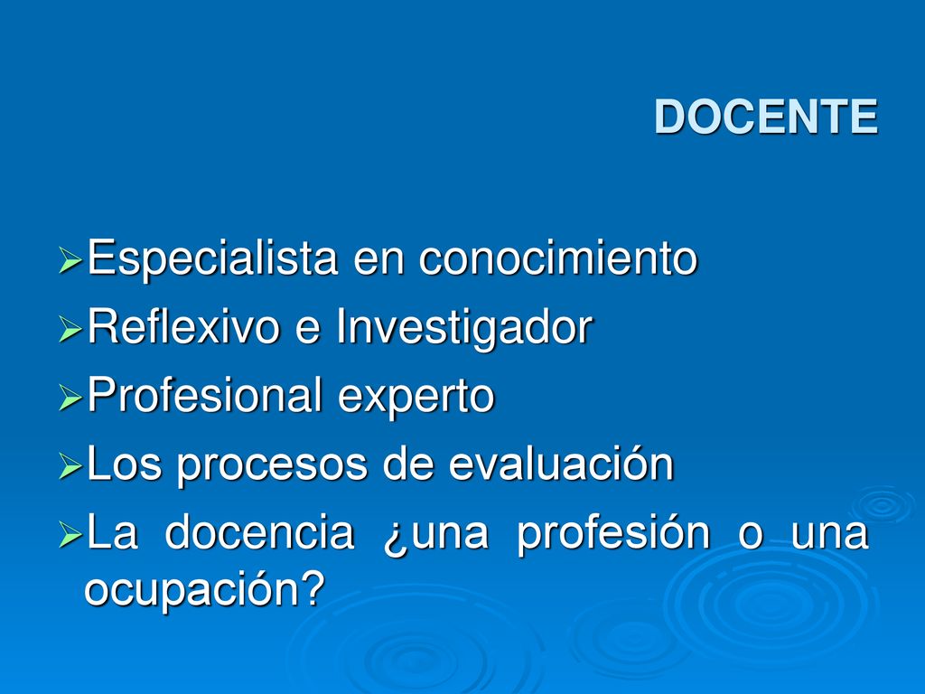 Especialista en conocimiento Reflexivo e Investigador