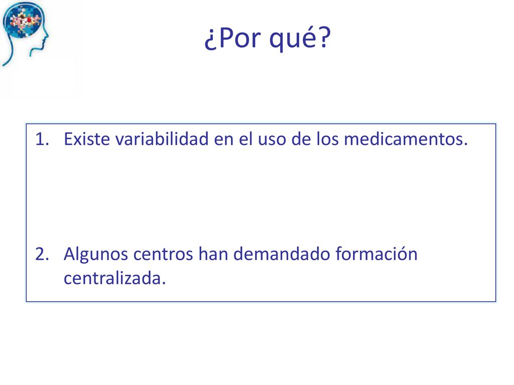 ¿Por qué Existe variabilidad en el uso de los medicamentos.