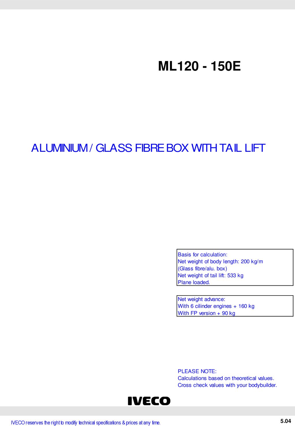 ML E 5.04