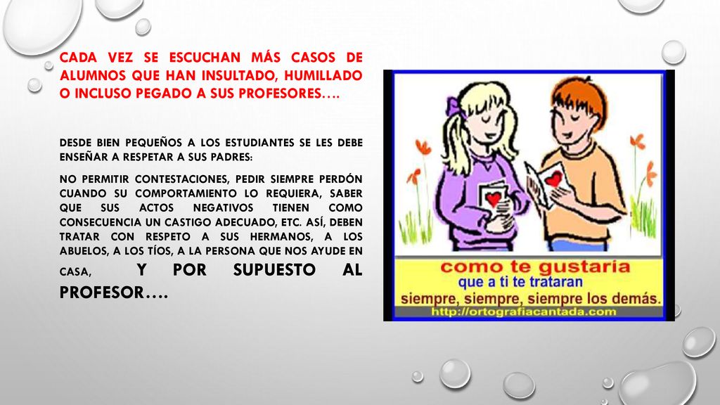 Cada vez se escuchan más casos de alumnos que han insultado, humillado o incluso pegado a sus profesores….