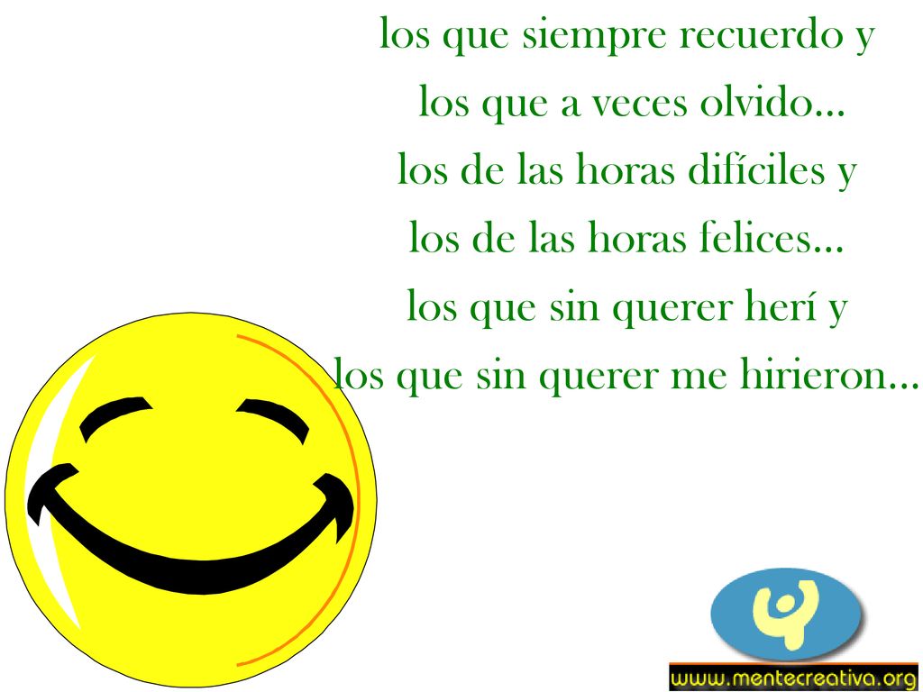 los que siempre recuerdo y los que a veces olvido…