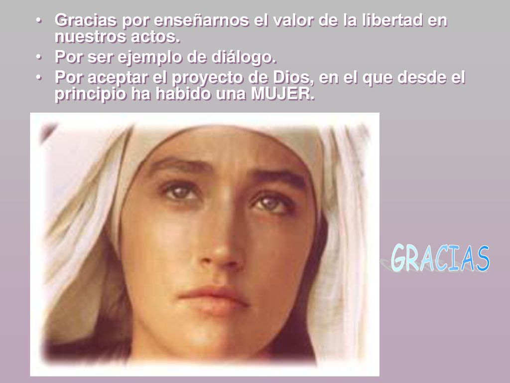Gracias por enseñarnos el valor de la libertad en nuestros actos.