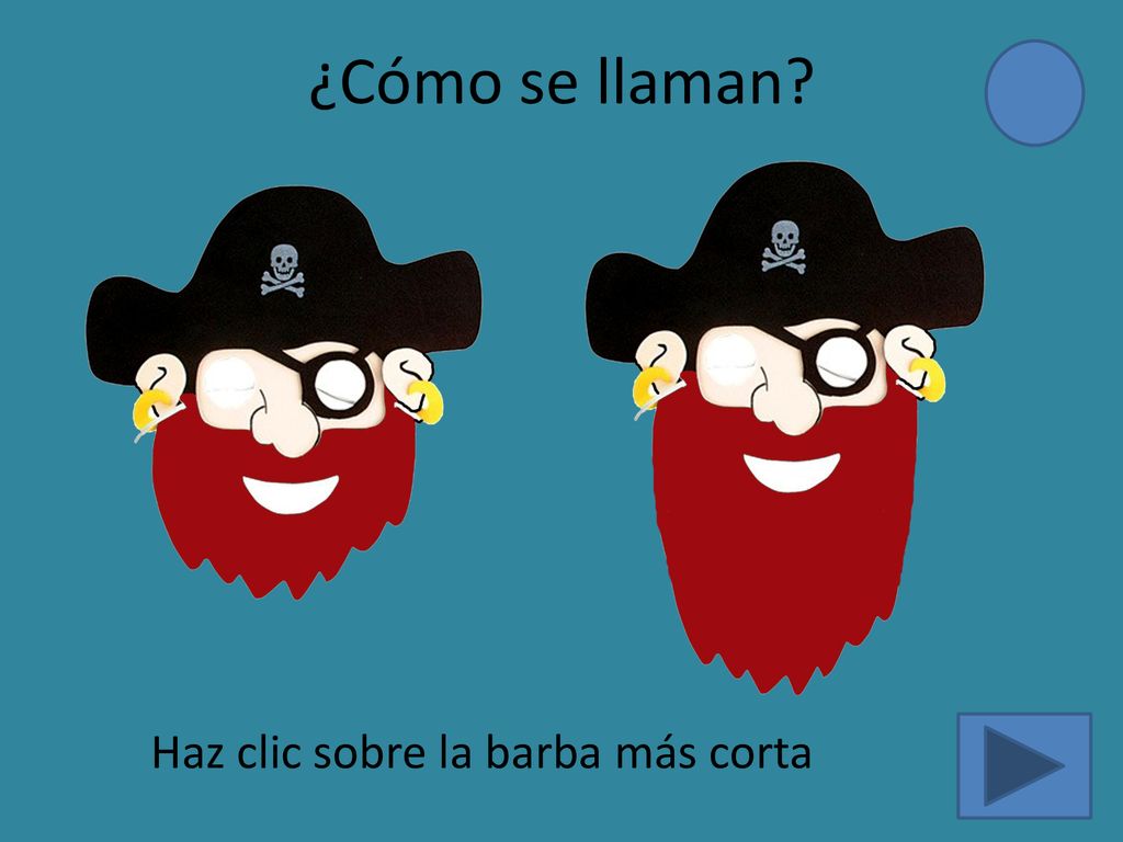 Haz clic sobre la barba más corta