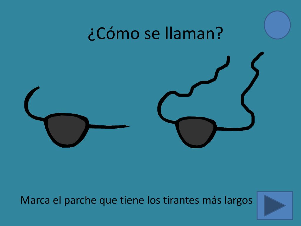Marca el parche que tiene los tirantes más largos