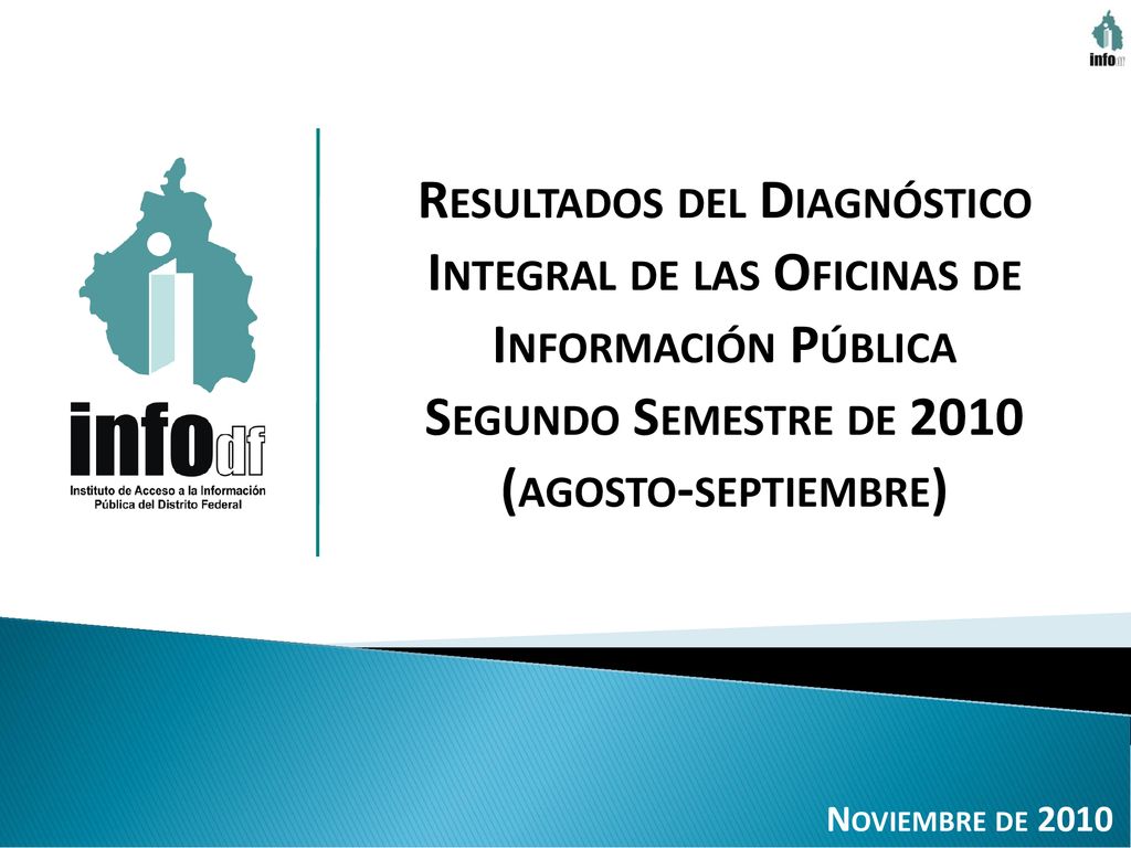 Resultados del Diagnóstico Integral de las Oficinas de Información Pública