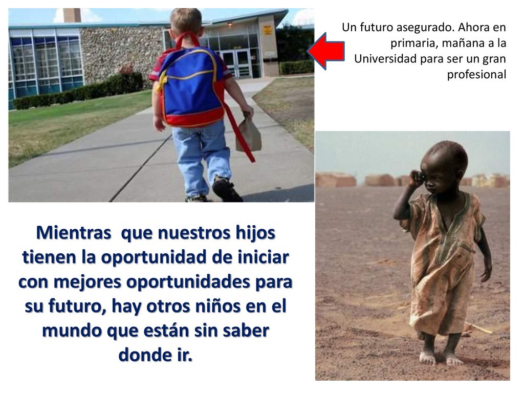 Un futuro asegurado. Ahora en primaria, mañana a la Universidad para ser un gran profesional