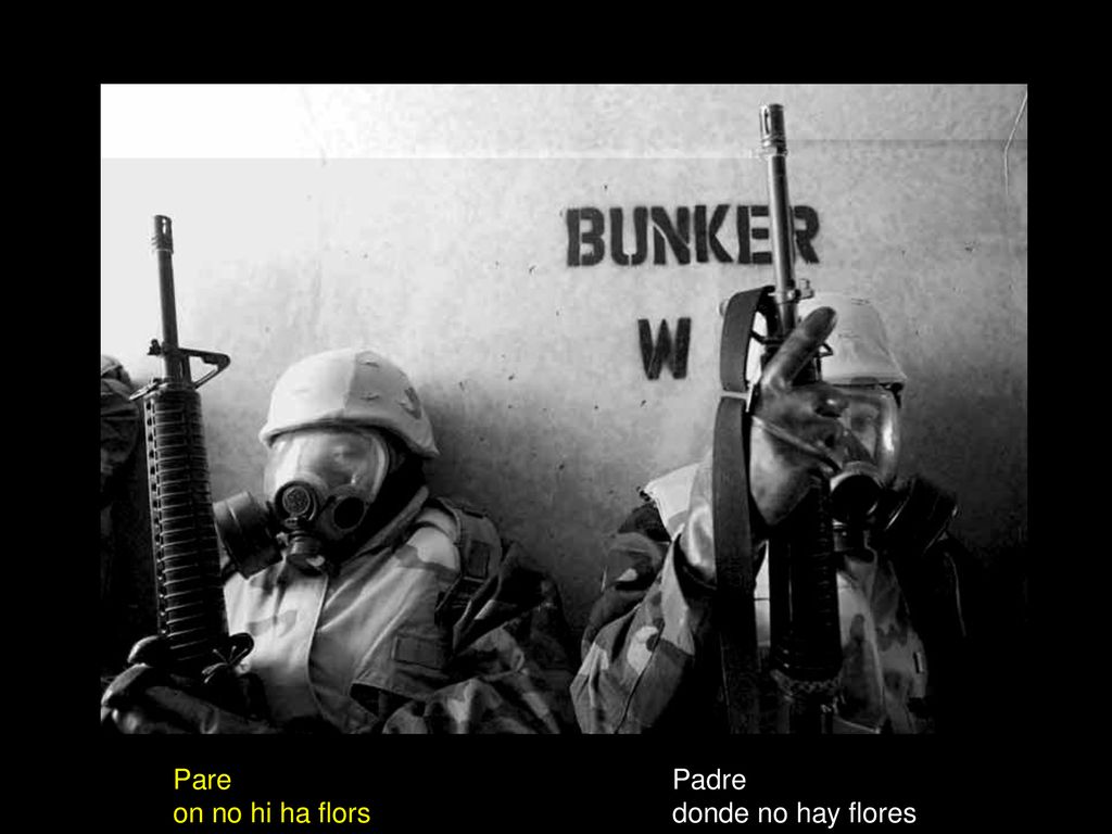 Pare on no hi ha flors Padre donde no hay flores