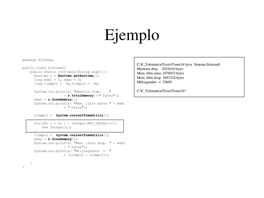 Tema 14: java.lang Antonio J. Sierra. - ppt descargar