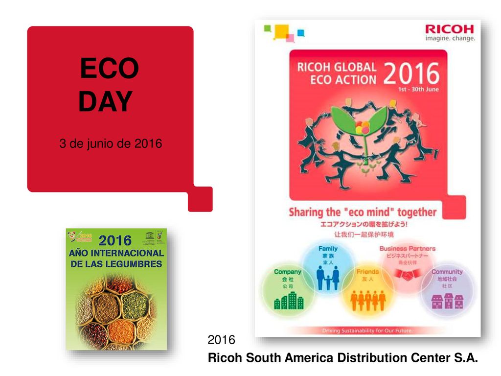 ECO DAY 3 de junio de Ricoh South America Distribution Center S.A.