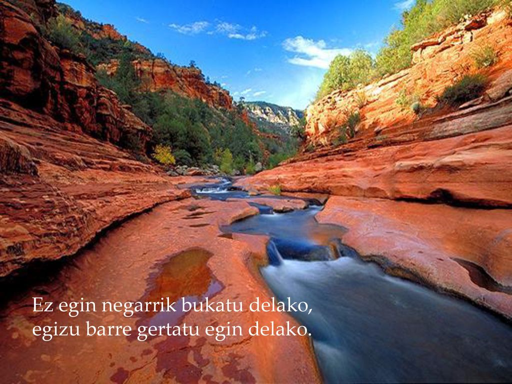 Ez egin negarrik bukatu delako, egizu barre gertatu egin delako.