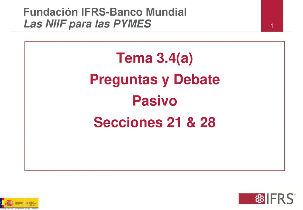 Tema 3.4(a) Preguntas y Debate Pasivo Secciones 21 & 28