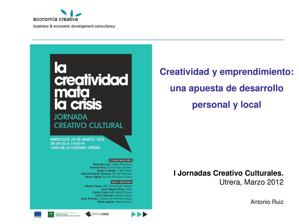 Creatividad y emprendimiento: una apuesta de desarrollo personal y local