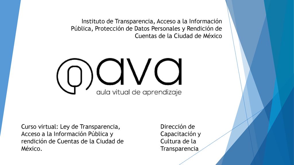 Instituto de Transparencia, Acceso a la Información Pública, Protección de Datos Personales y Rendición de Cuentas de la Ciudad de México