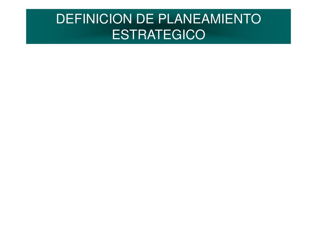 Planeamiento Estrategico Ppt Descargar 1185