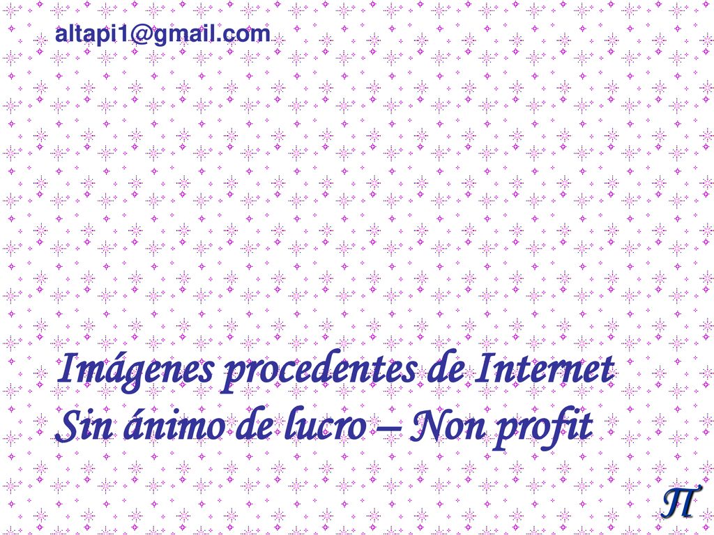 Imágenes procedentes de Internet Sin ánimo de lucro – Non profit