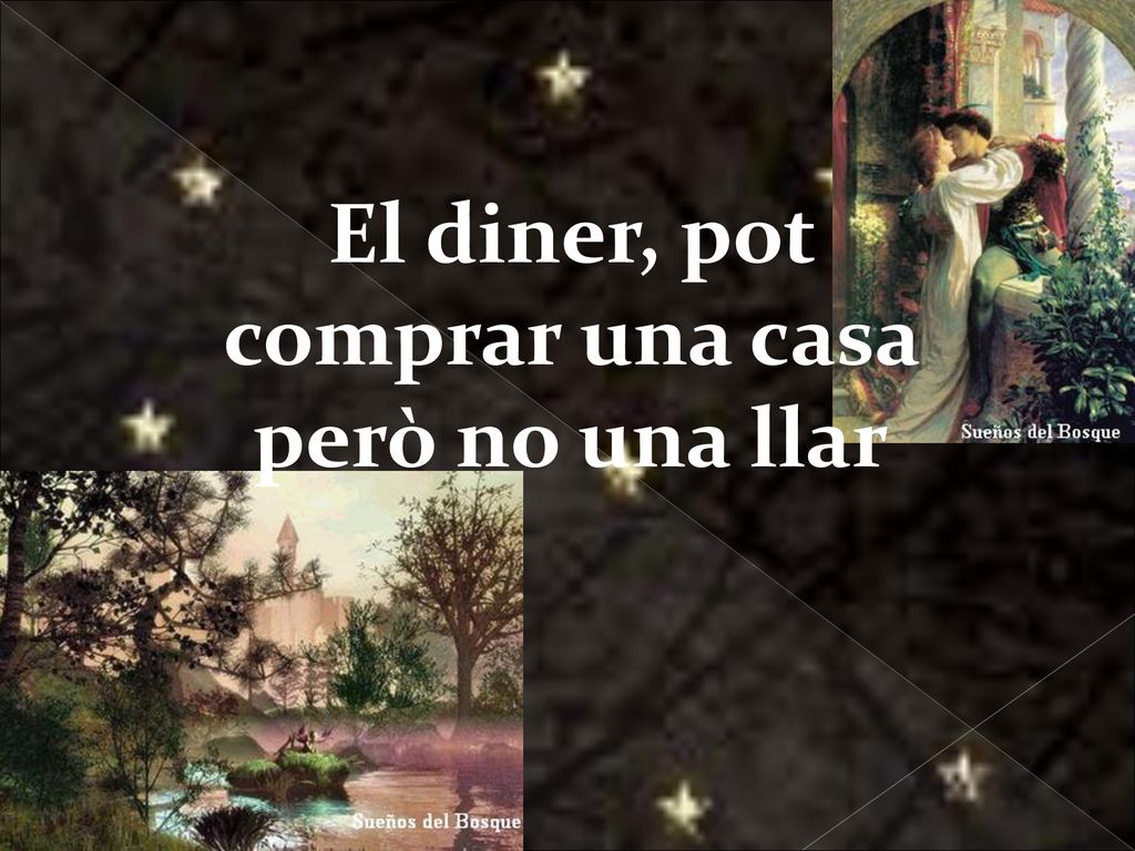 El diner, pot comprar una casa però no una llar