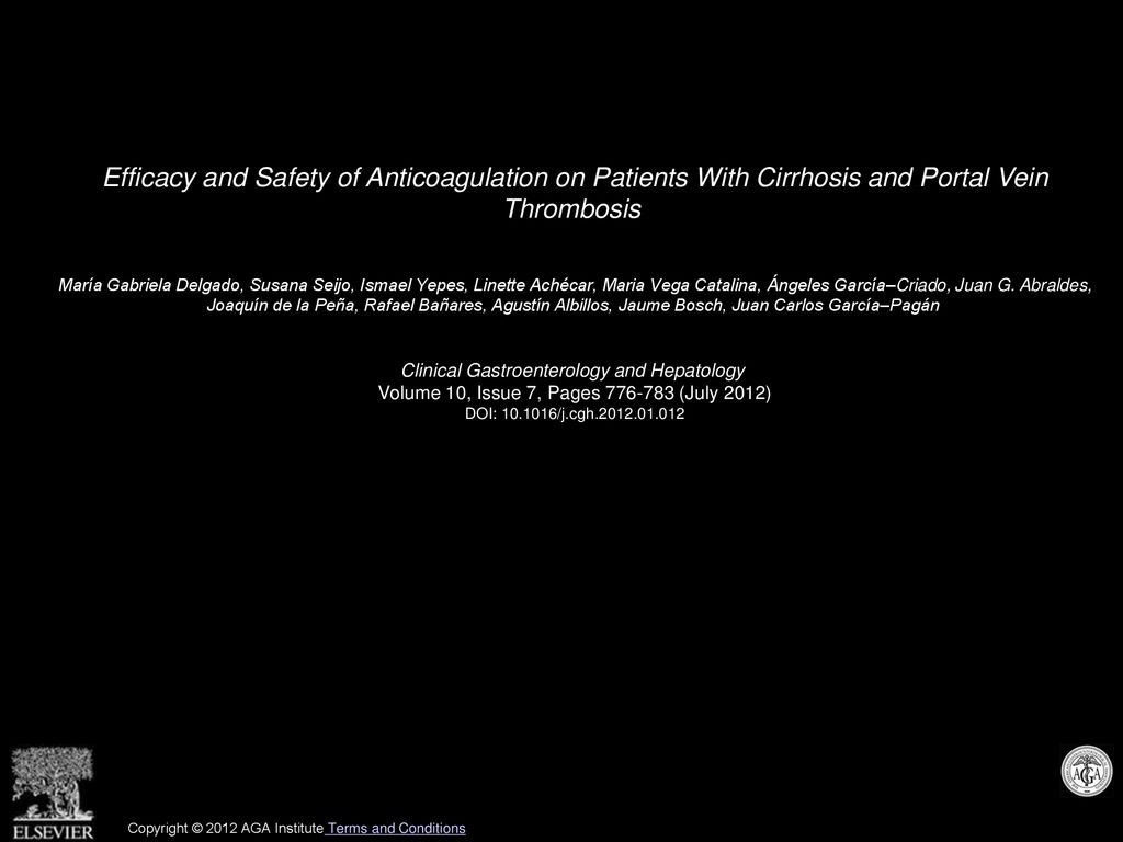 Efficacy and Safety of Anticoagulation on Patients With Cirrhosis and Portal Vein Thrombosis