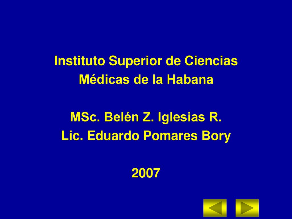 Instituto Superior de Ciencias Lic. Eduardo Pomares Bory