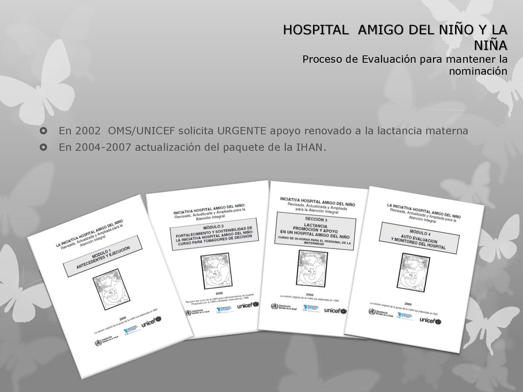 HOSPITAL AMIGO DEL NIÑO Y LA NIÑA Proceso de Evaluación para mantener la nominación