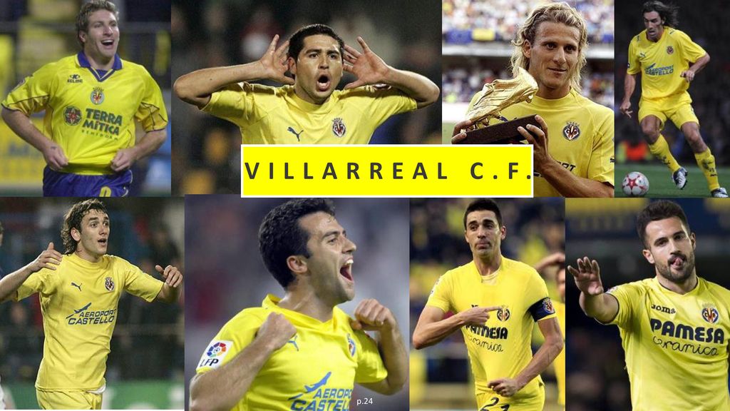 VILLARREAL C.F. Insert Picture/ Right Click/ Send to back p.24
