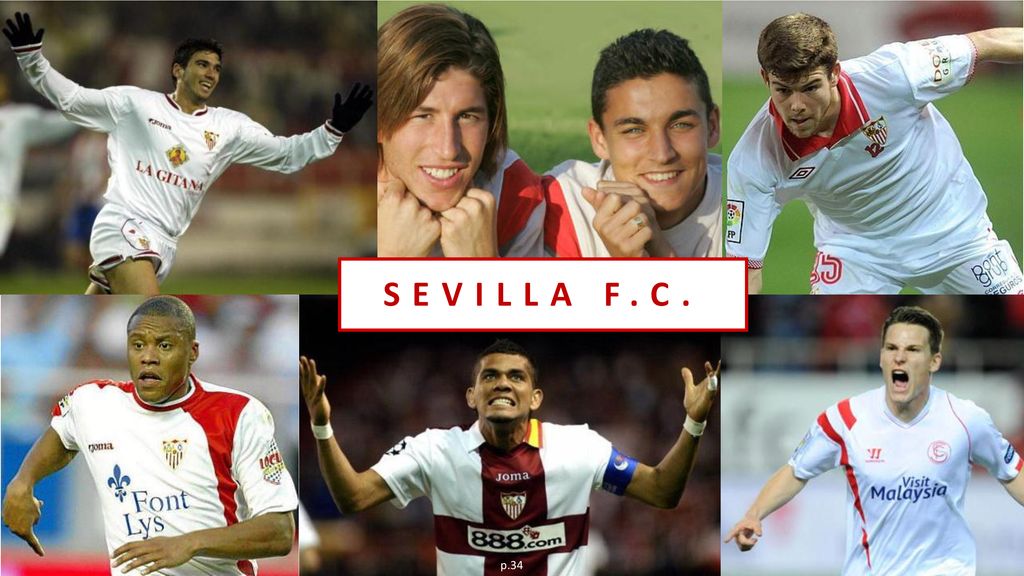 SEVILLA F.C. Insert Picture/ Right Click/ Send to back p.34