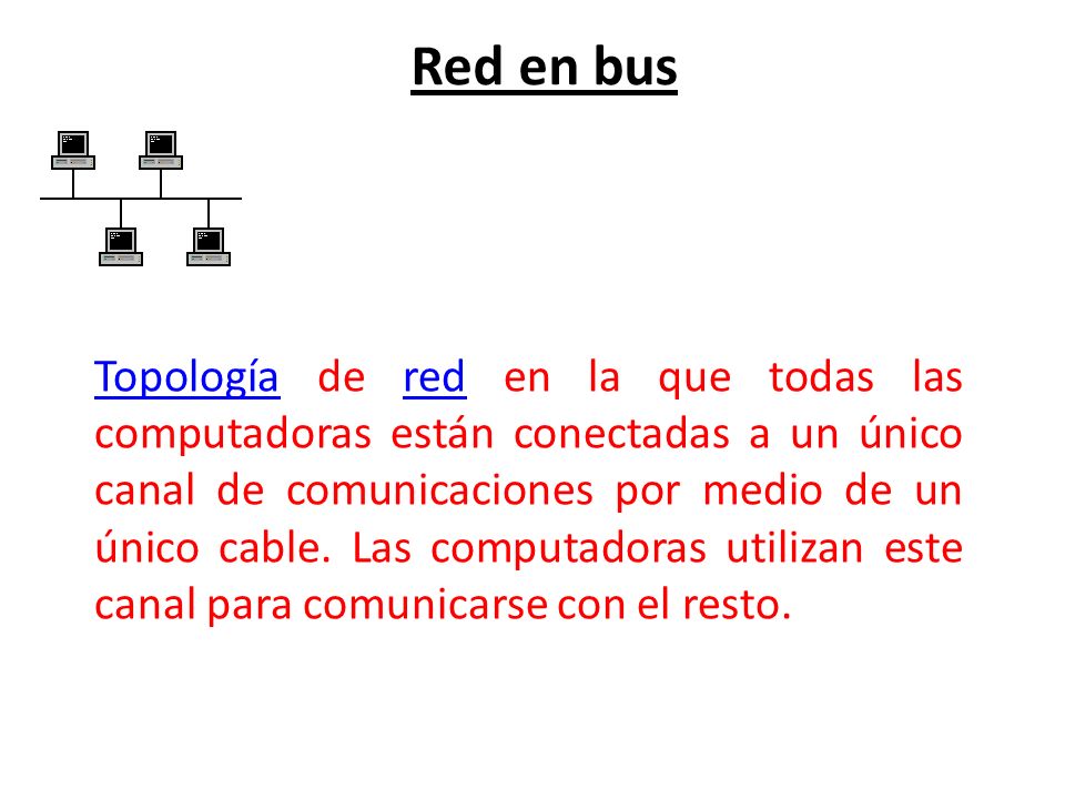 Red en bus