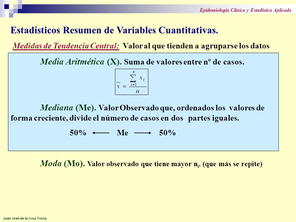 Estadísticos Resumen de Variables Cuantitativas.