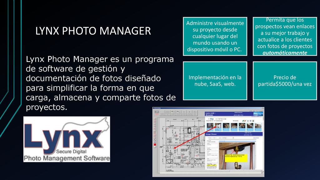 Administre visualmente su proyecto desde cualquier lugar del mundo usando un dispositivo móvil o PC.