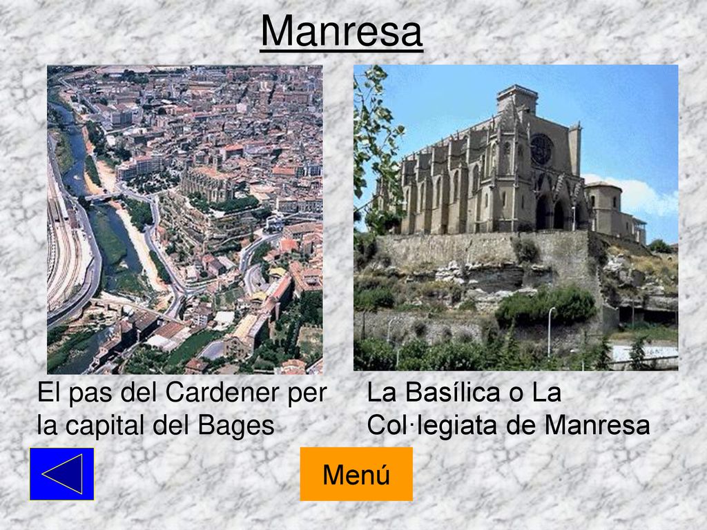 Manresa El pas del Cardener per la capital del Bages
