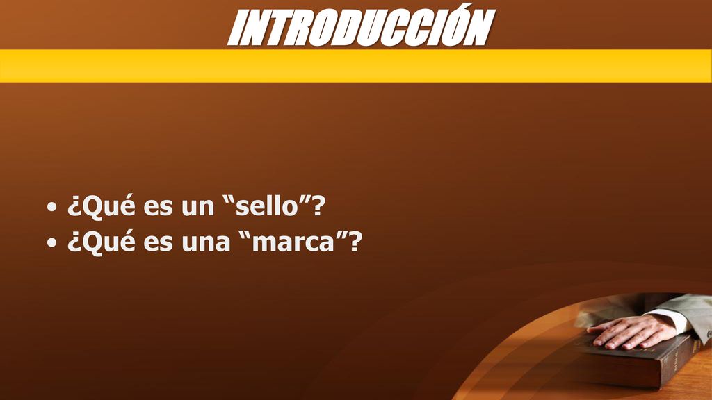 INTRODUCCIÓN ¿Qué es un sello ¿Qué es una marca