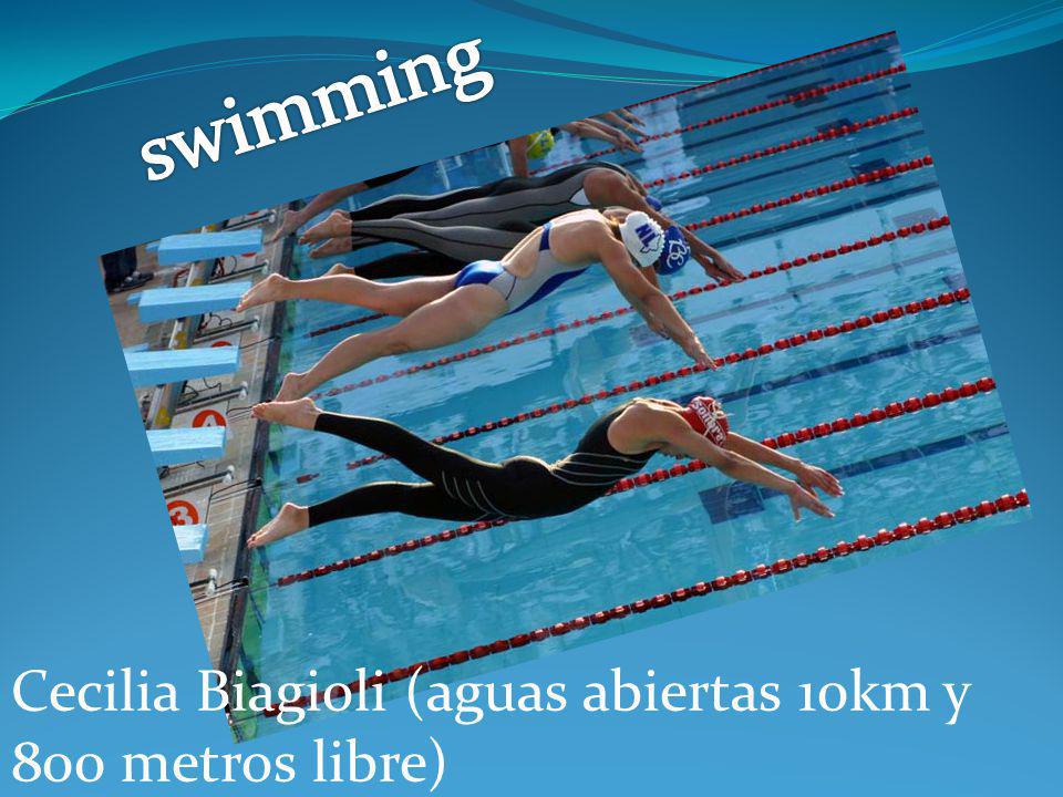 swimming Cecilia Biagioli (aguas abiertas 10km y 800 metros libre)