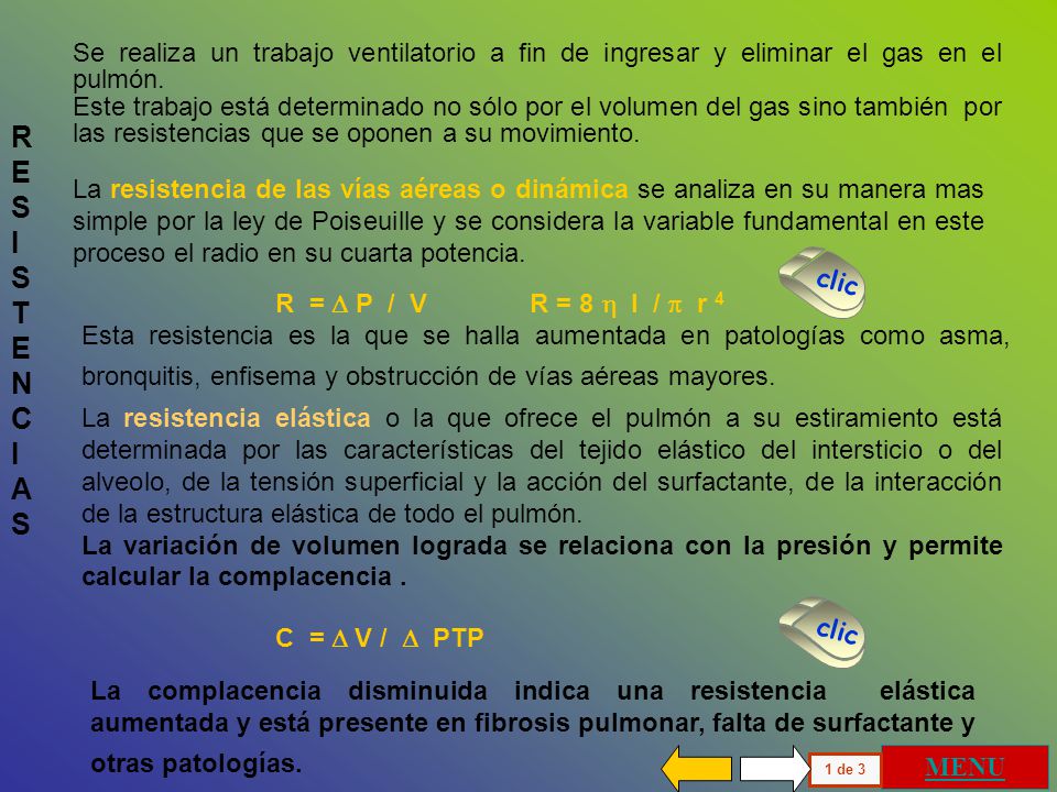 Se realiza un trabajo ventilatorio a fin de ingresar y eliminar el gas en el pulmón.