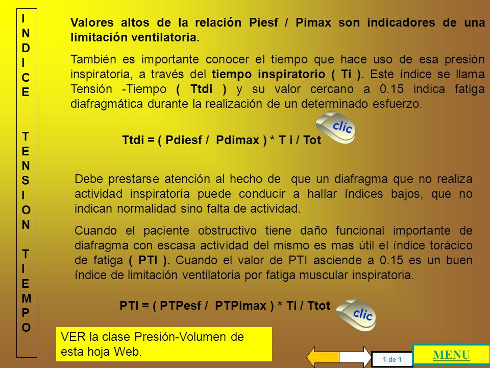 Ttdi = ( Pdiesf / Pdimax ) * T i / Tot