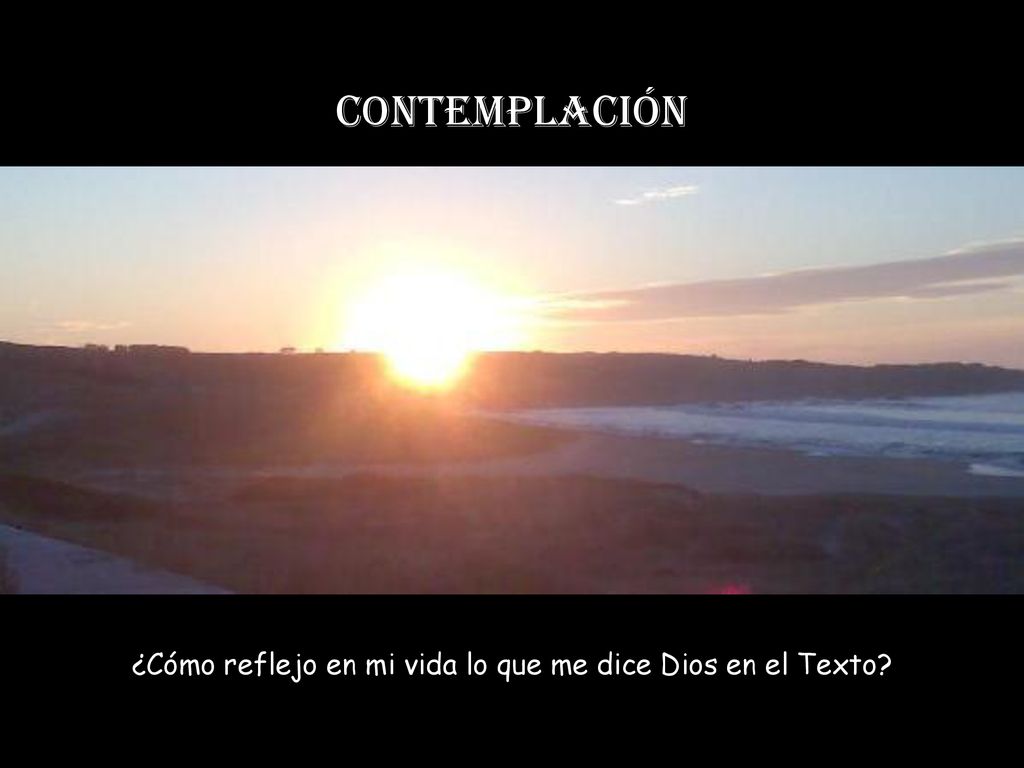 ¿Cómo reflejo en mi vida lo que me dice Dios en el Texto