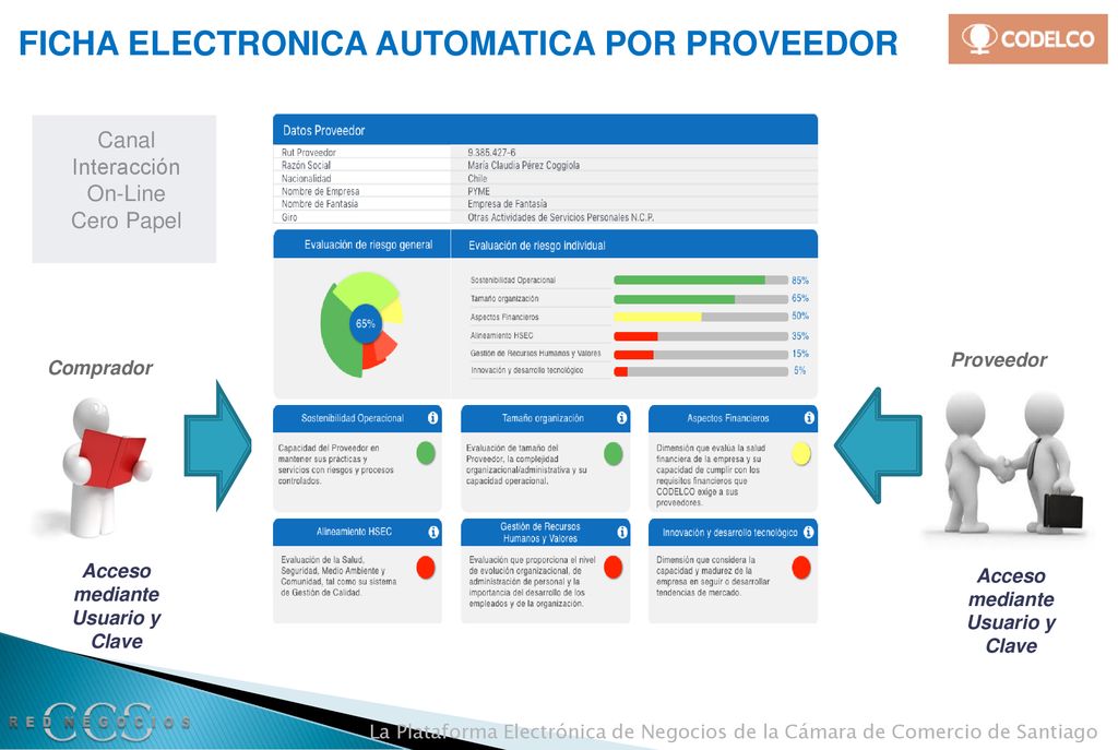 Acceso mediante Usuario y Clave Acceso mediante Usuario y Clave