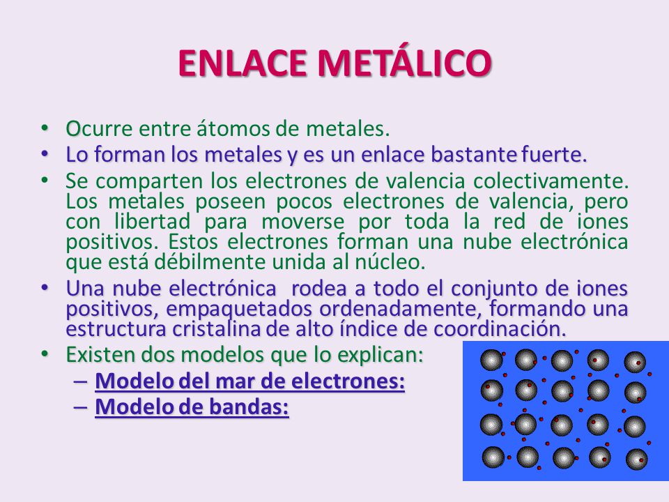 ENLACE METÁLICO. - ppt video online descargar