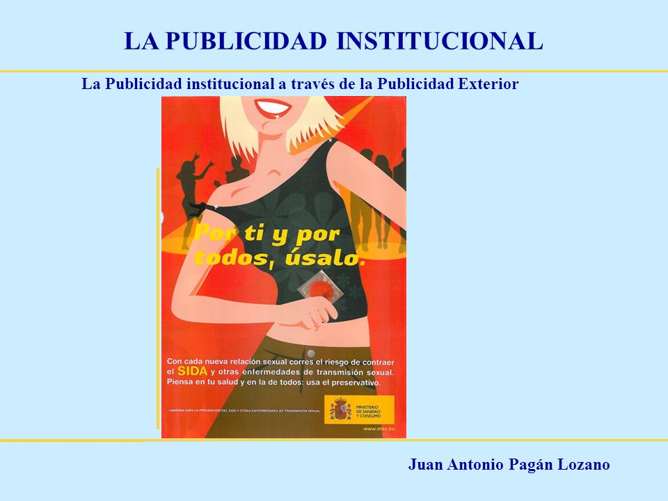 La Publicidad institucional a través de la Publicidad Exterior