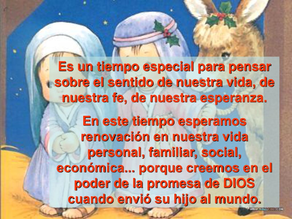 Es un tiempo especial para pensar sobre el sentido de nuestra vida, de nuestra fe, de nuestra esperanza.