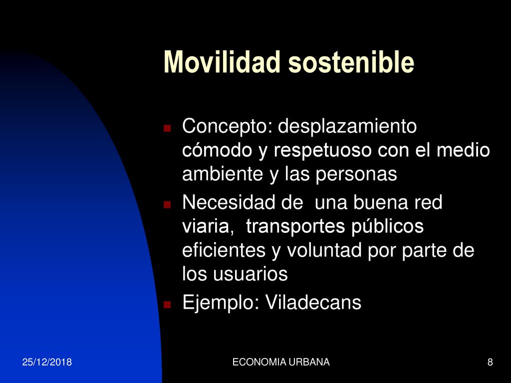 Movilidad sostenible Concepto: desplazamiento cómodo y respetuoso con el medio ambiente y las personas.